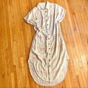 NWOT Anthropologie 34N 118W Shirt Dress